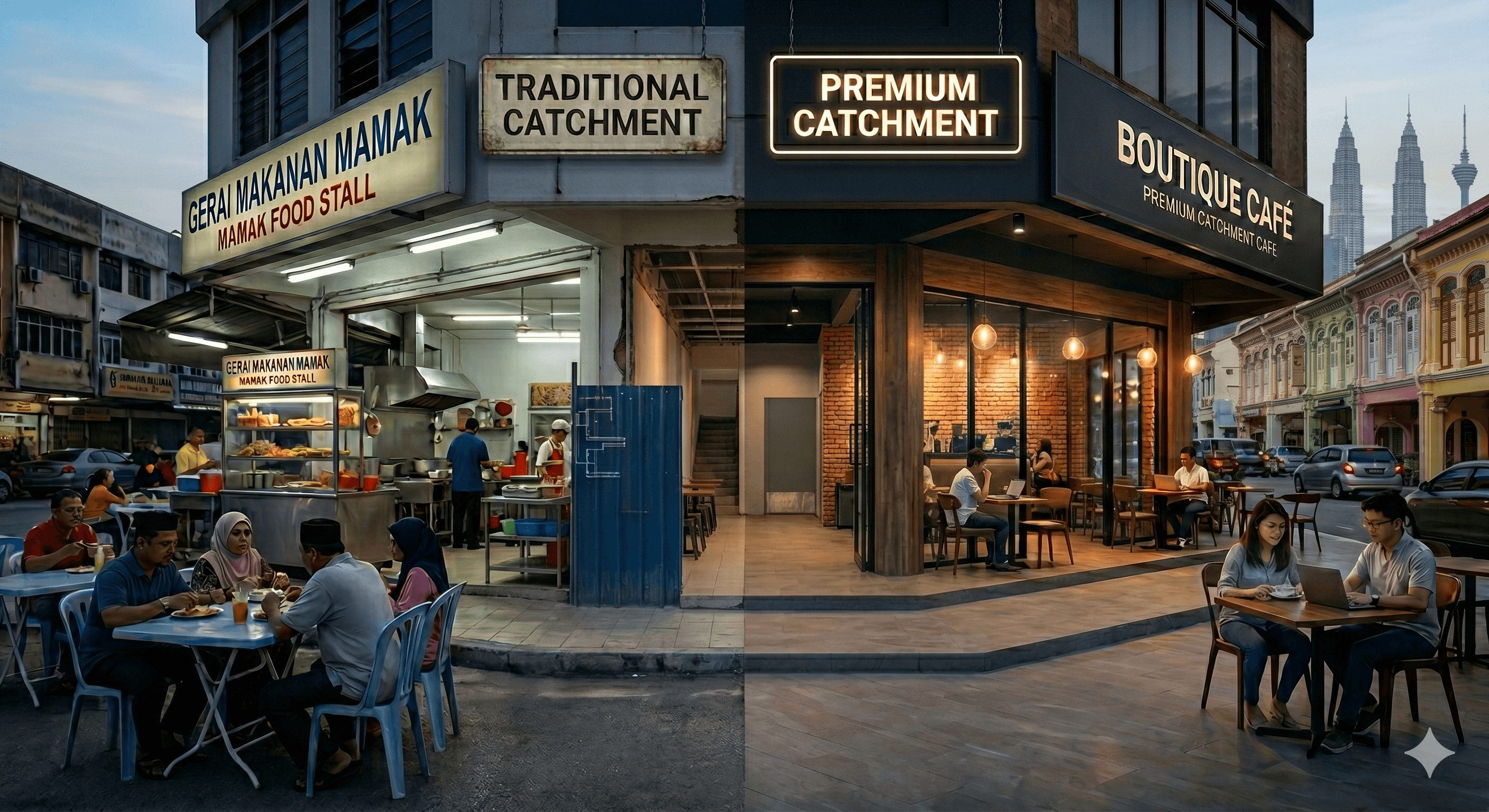 Transforming an Old-School Mamak: Doubling Profits as a Boutique Cafe via Catchment Data